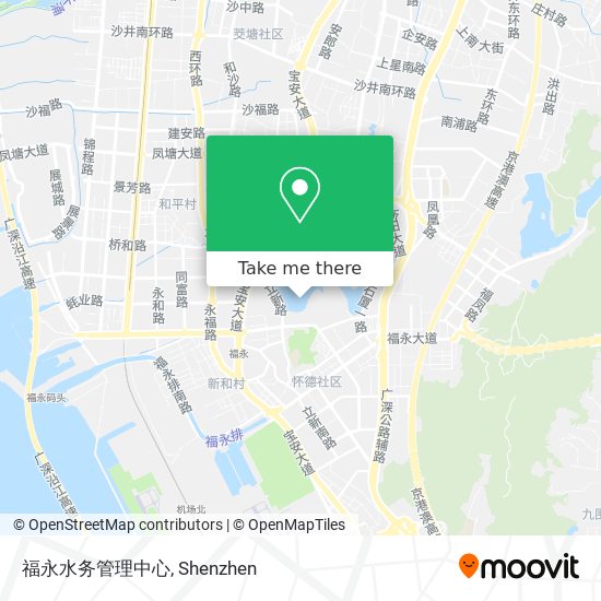 福永水务管理中心 map