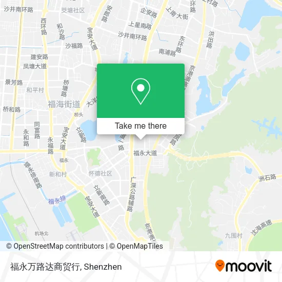 福永万路达商贸行 map