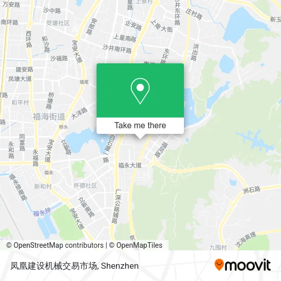 凤凰建设机械交易市场 map