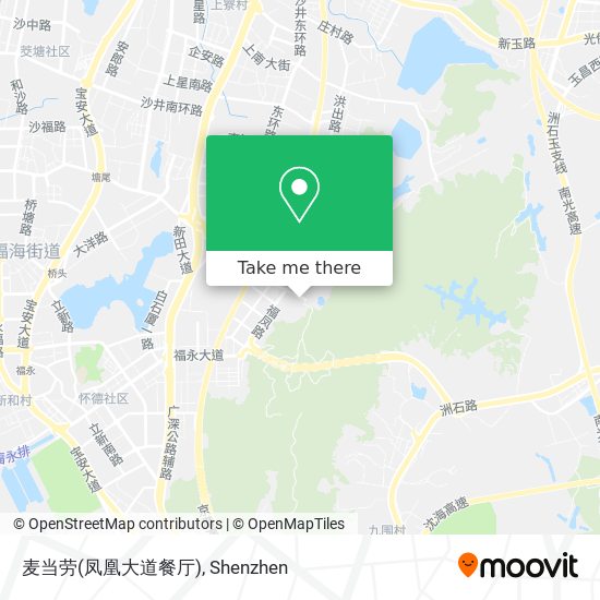 麦当劳(凤凰大道餐厅) map