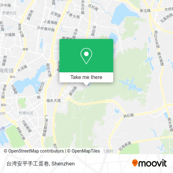 台湾安平手工蛋卷 map