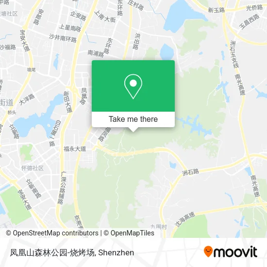 凤凰山森林公园-烧烤场 map