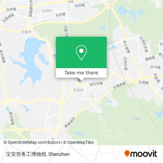 宝安劳务工博物馆 map