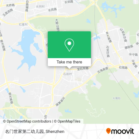 名门世家第二幼儿园 map