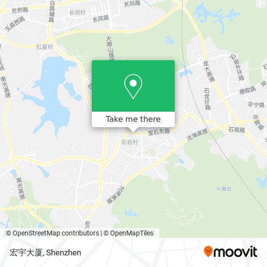 宏宇大厦 map