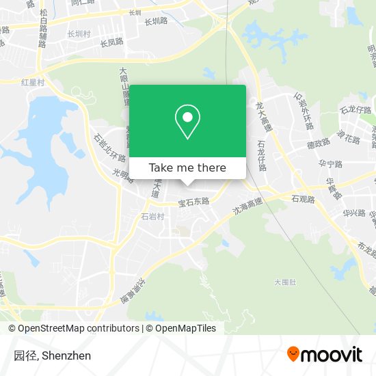 园径 map
