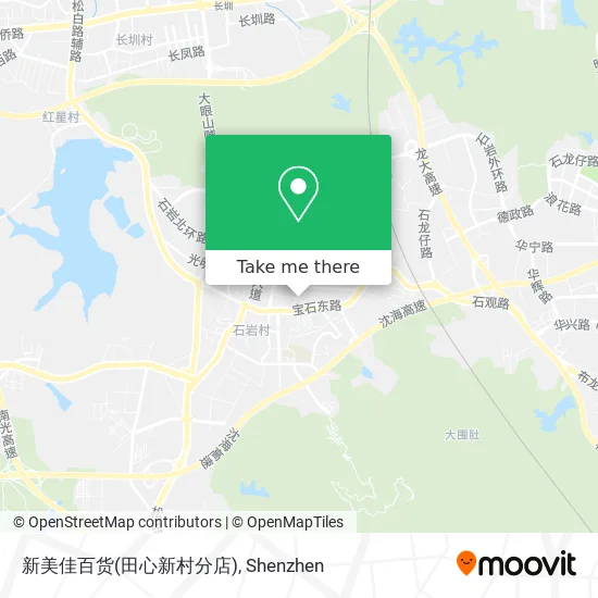 新美佳百货(田心新村分店) map