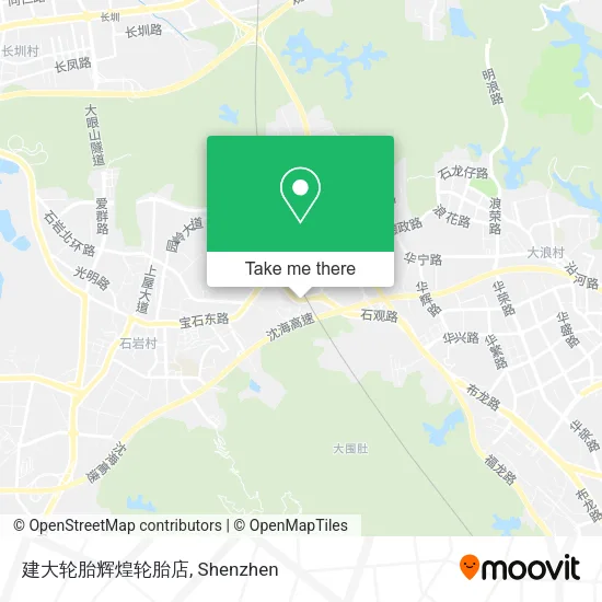 建大轮胎辉煌轮胎店 map
