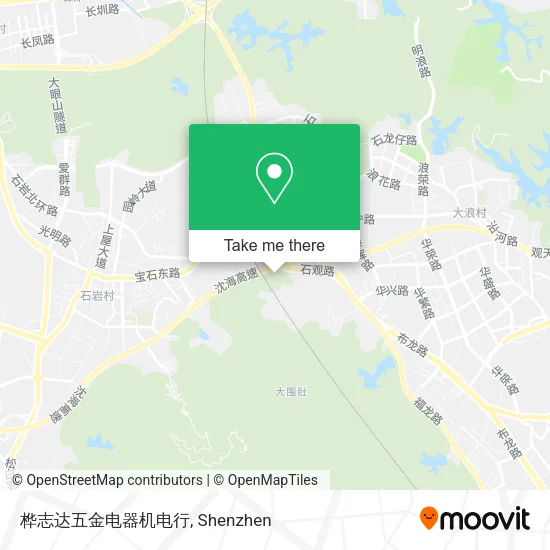 桦志达五金电器机电行 map