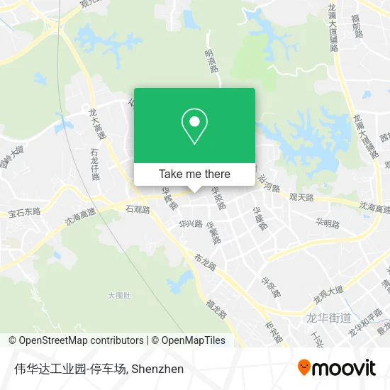 伟华达工业园-停车场 map