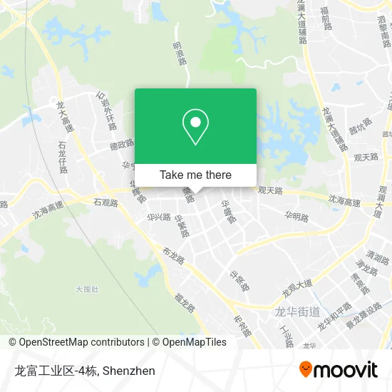 龙富工业区-4栋 map