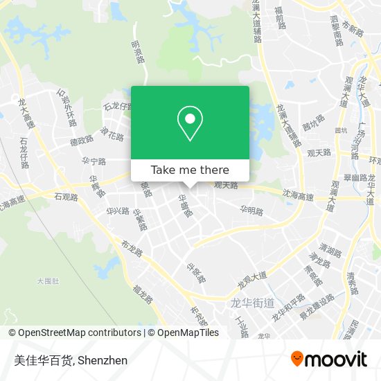 美佳华百货 map