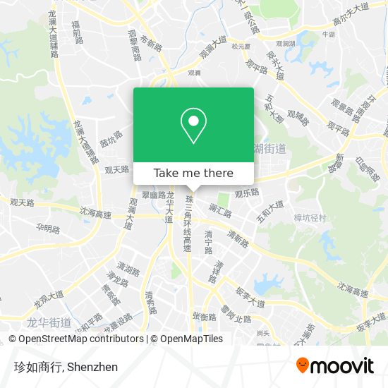 珍如商行 map