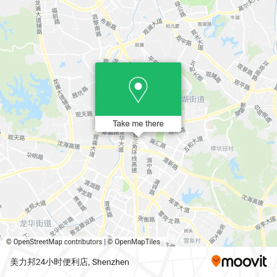 美力邦24小时便利店 map