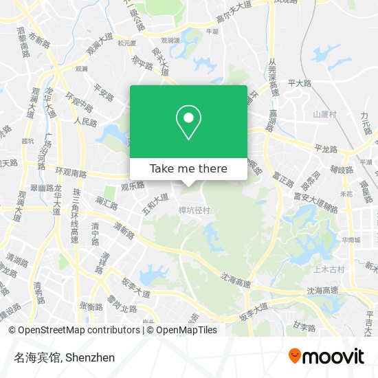 名海宾馆 map