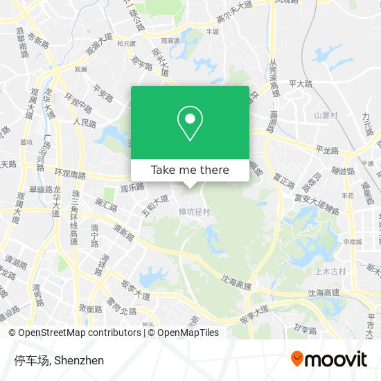 停车场 map