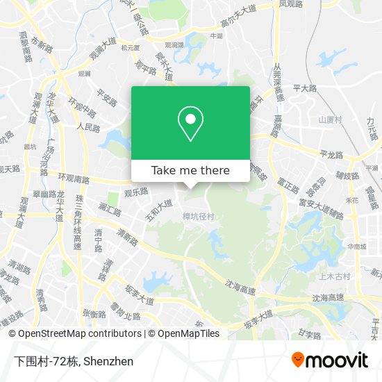 下围村-72栋 map