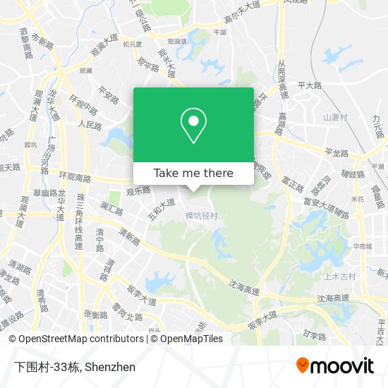 下围村-33栋 map