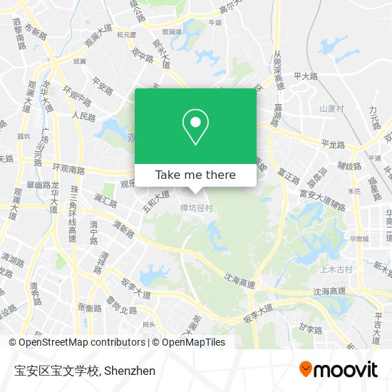 宝安区宝文学校 map