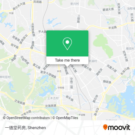 一德堂药房 map