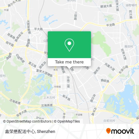 鑫荣懋配送中心 map