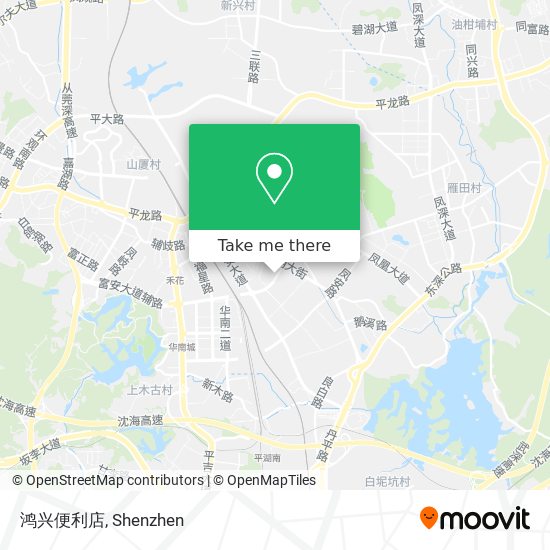 鸿兴便利店 map