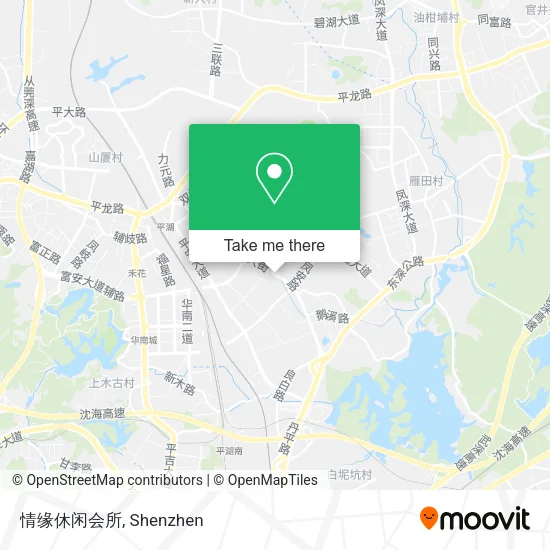 情缘休闲会所 map