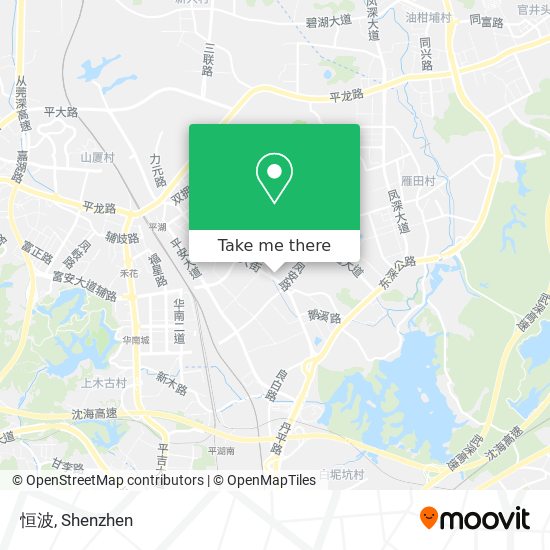 恒波 map