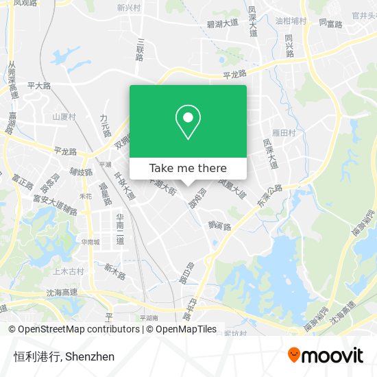 恒利港行 map