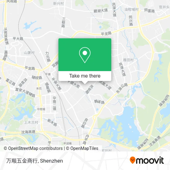万顺五金商行 map
