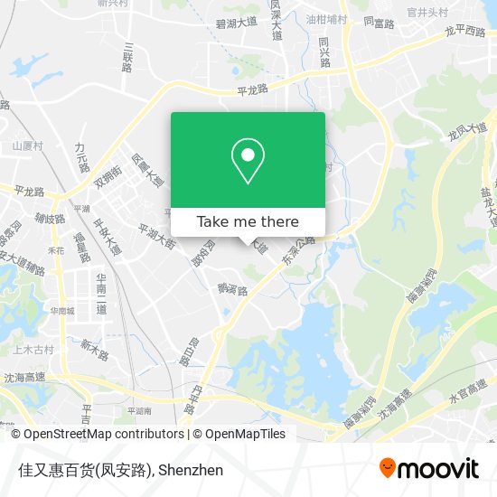 佳又惠百货(凤安路) map