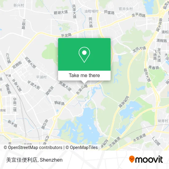 美宜佳便利店 map