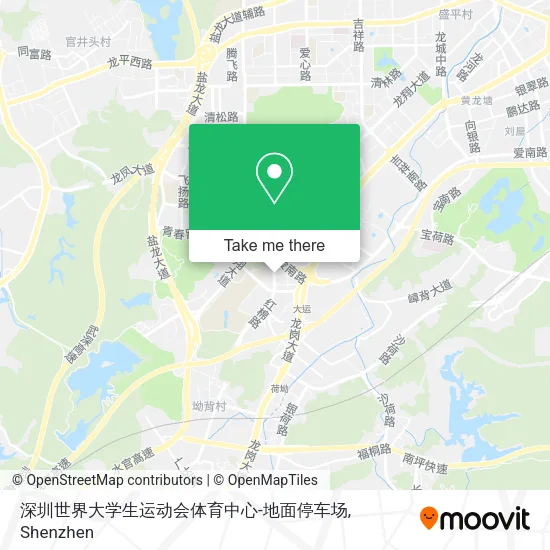 深圳世界大学生运动会体育中心-地面停车场 map