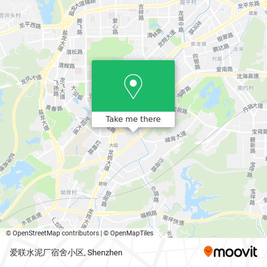 爱联水泥厂宿舍小区 map
