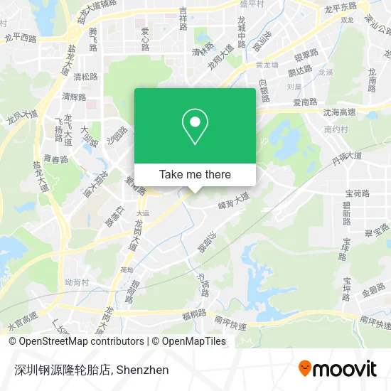 深圳钢源隆轮胎店 map