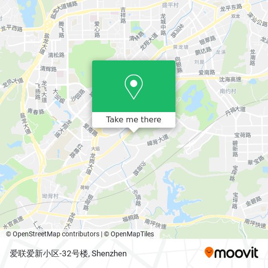 爱联爱新小区-32号楼 map