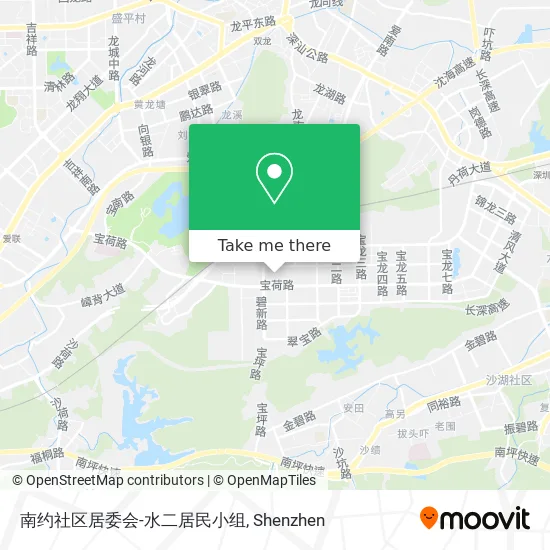 南约社区居委会-水二居民小组 map