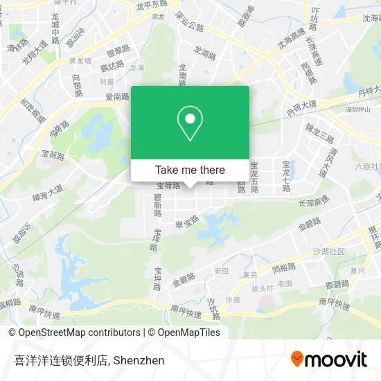 喜洋洋连锁便利店 map