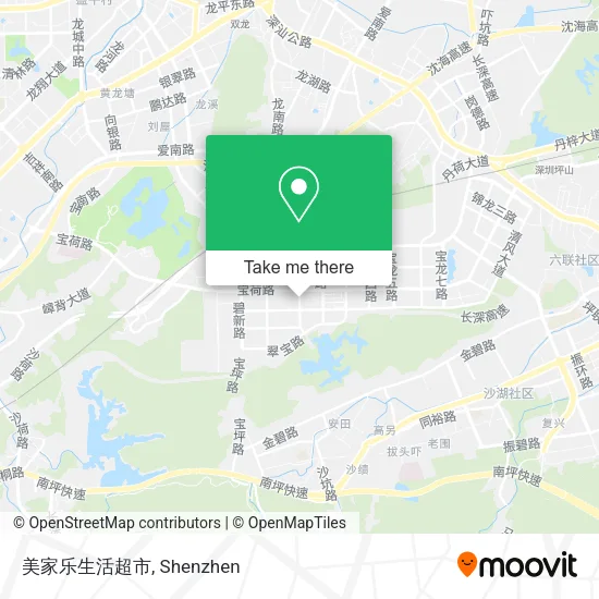 美家乐生活超市 map