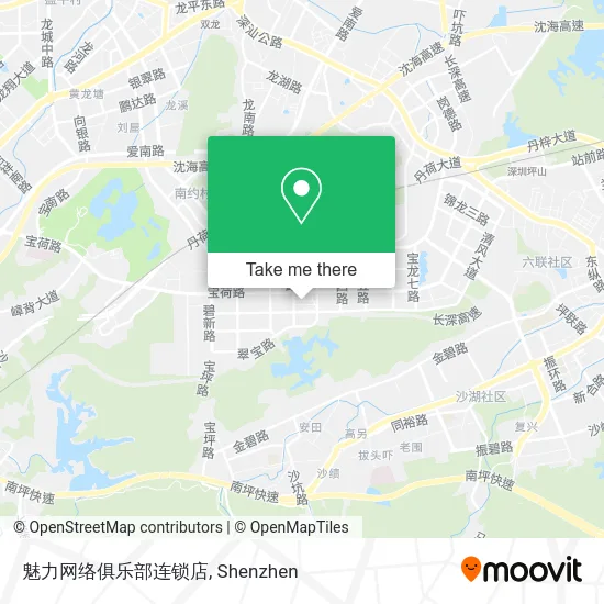 魅力网络俱乐部连锁店 map