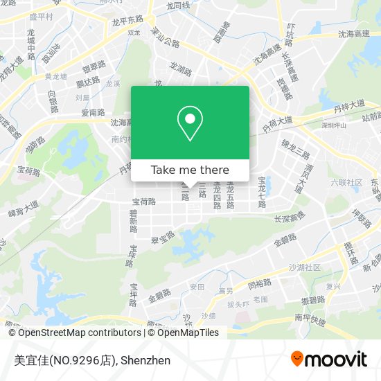 美宜佳(NO.9296店) map