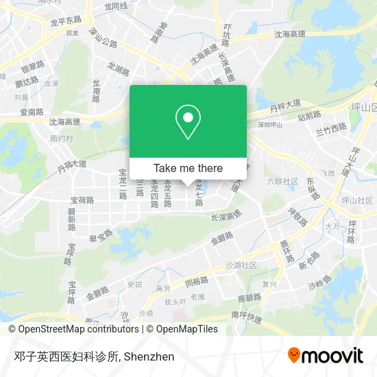 邓子英西医妇科诊所 map