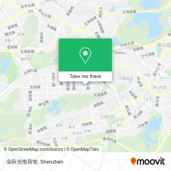 业际光电宿舍 map