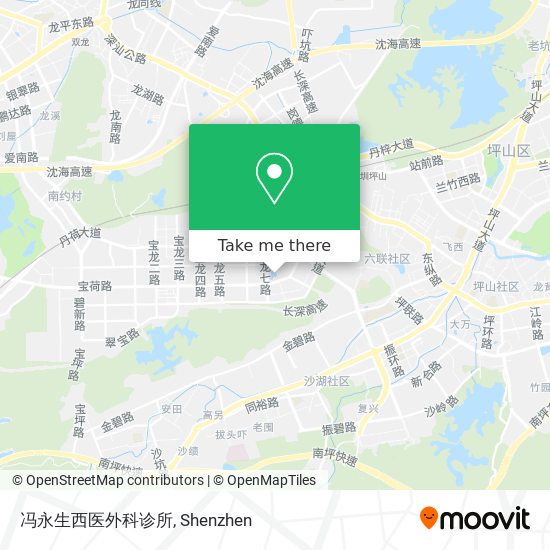冯永生西医外科诊所 map