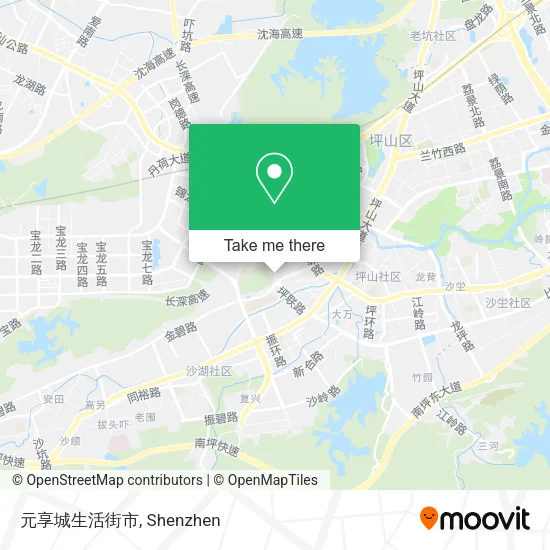 元享城生活街市 map