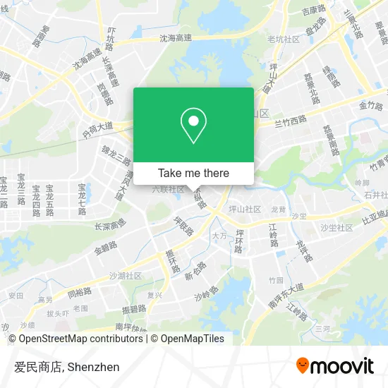 爱民商店 map