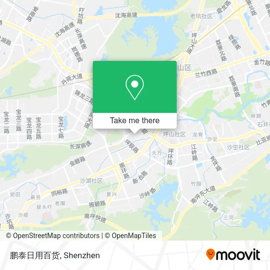 鹏泰日用百货 map