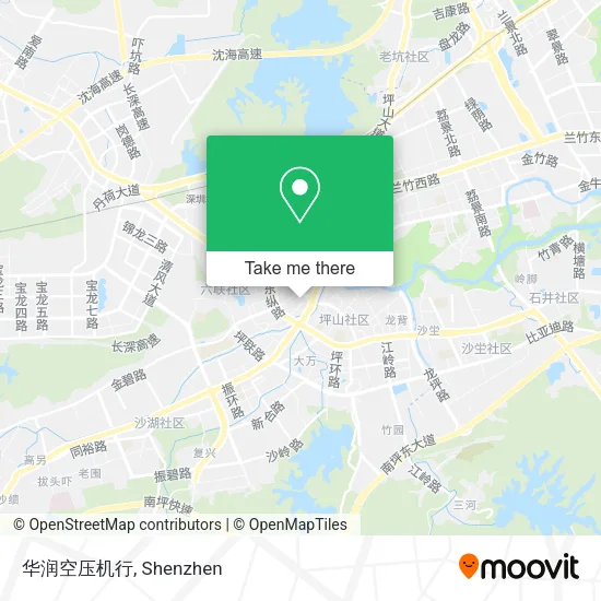 华润空压机行 map