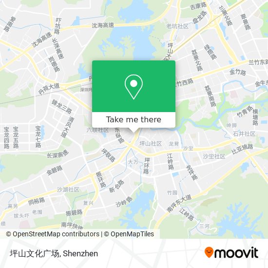 坪山文化广场 map