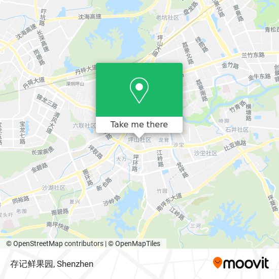 存记鲜果园 map